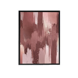 Pink Brushes Canvas Painting