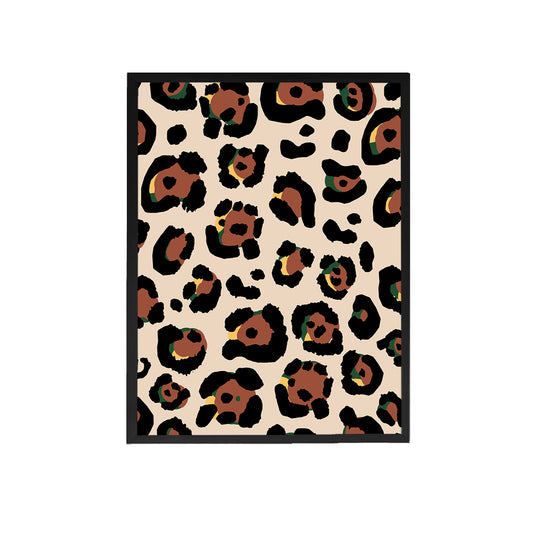 Leopard Pattern Canvas Painting
