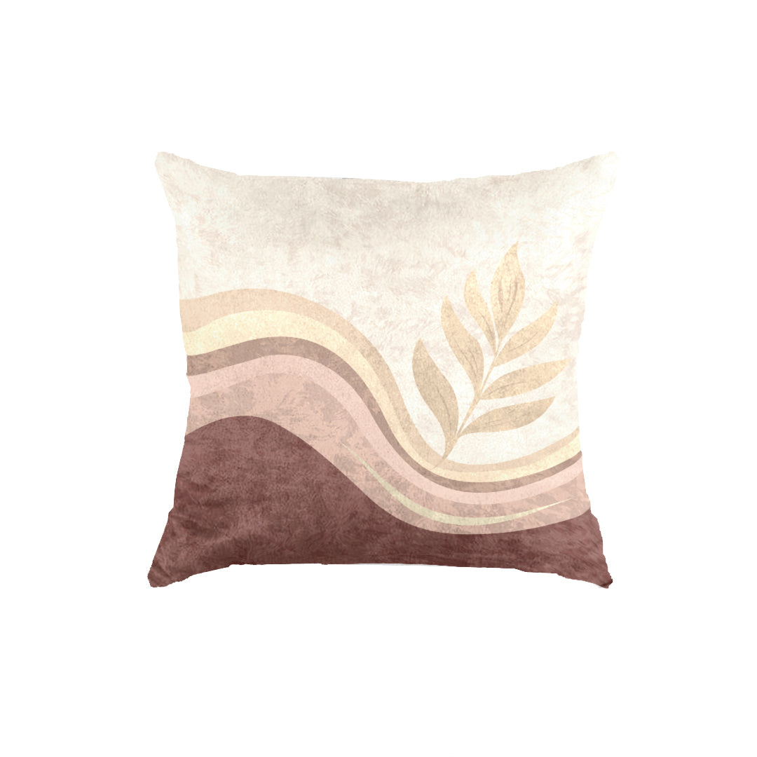 SuperSoft Pink Wave Throw Pillow