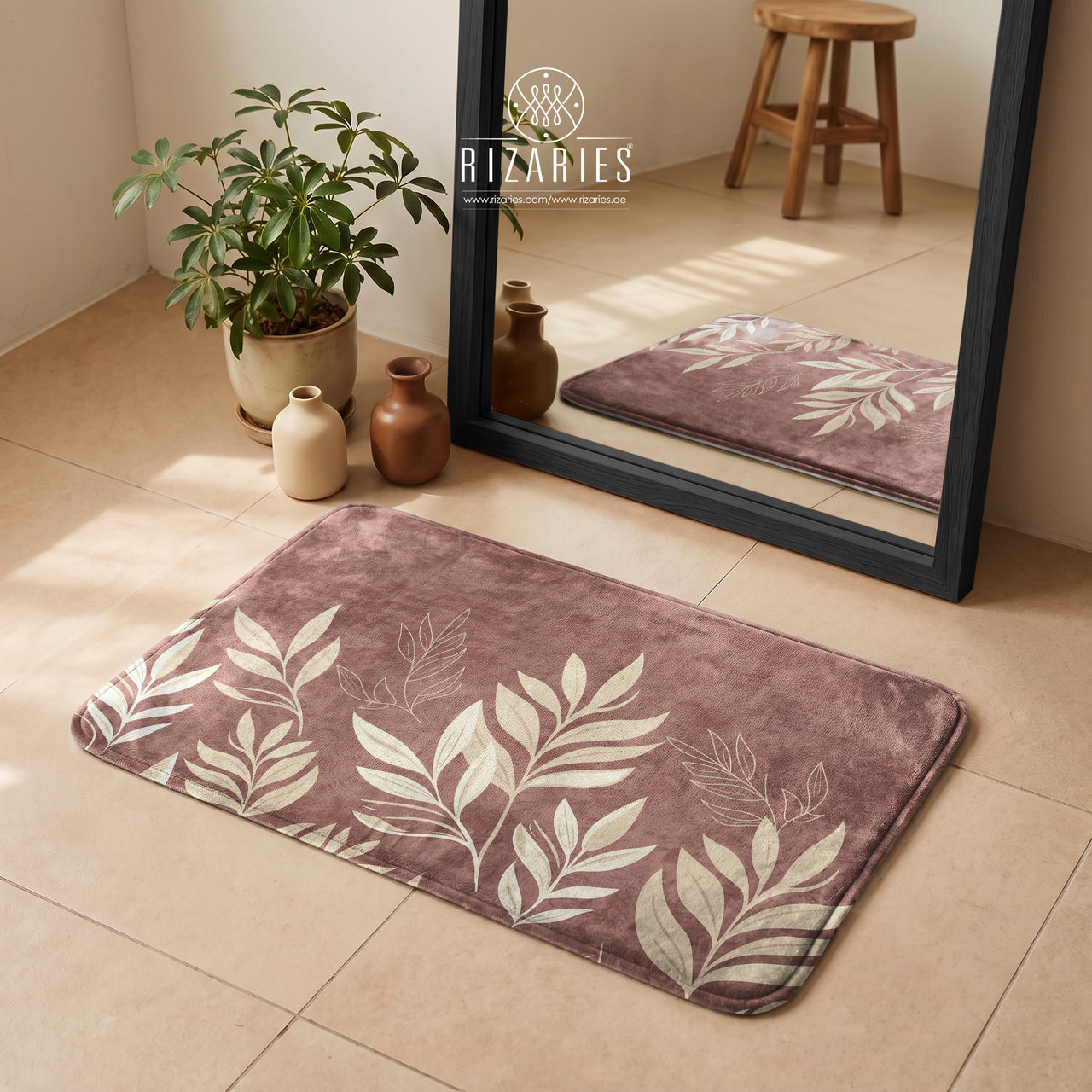 SuperSoft Pink Pale Mauve Door Mat