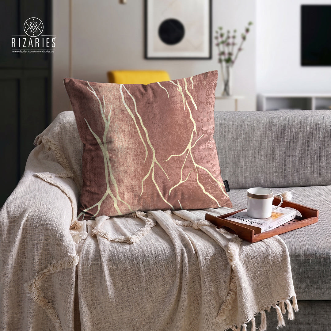 SuperSoft Pink Pale Throw Pillow