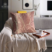 SuperSoft Pink Pale Throw Pillow