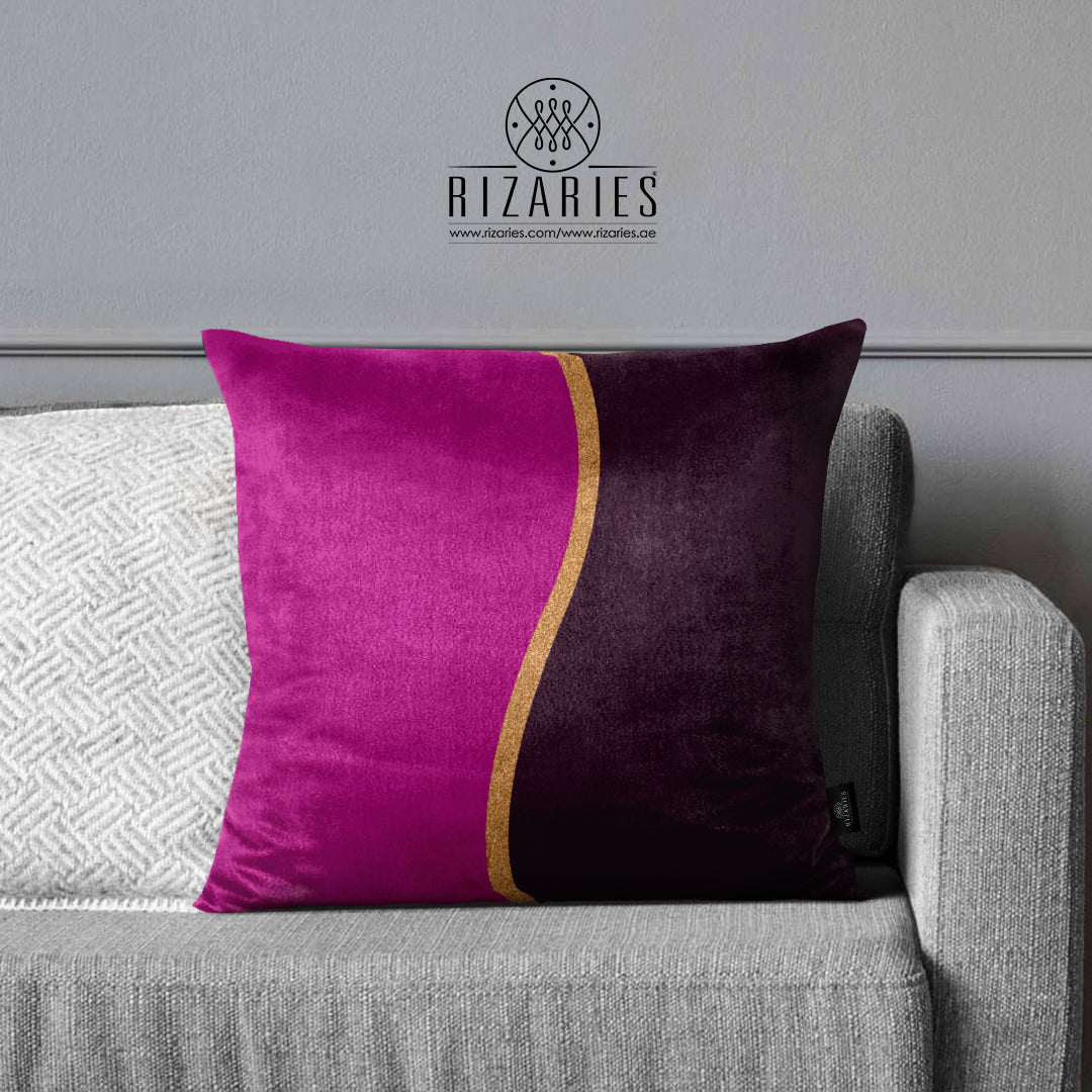 SuperSoft Shades of Purple Throw Pillow