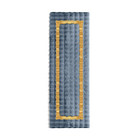 Thumbnail for SuperSoft Box Style Fur with Gold Runner Rug