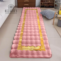Thumbnail for SuperSoft Box Style Fur with Gold Runner Rug