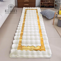 Thumbnail for SuperSoft Box Style Fur with Gold Runner Rug