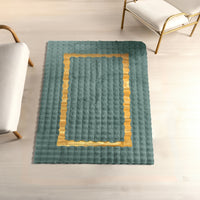 Thumbnail for SuperSoft Box Style Fur with Gold Centerpiece (Rug)
