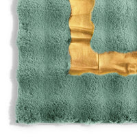 Thumbnail for SuperSoft Box Style Fur with Gold Centerpiece (Rug)