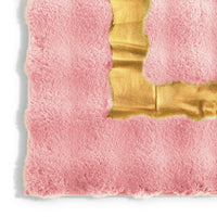 Thumbnail for SuperSoft Box Style Fur with Gold Centerpiece (Rug)