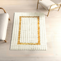 Thumbnail for SuperSoft Box Style Fur with Gold Centerpiece (Rug)