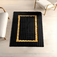 Thumbnail for SuperSoft Box Style Fur with Gold Centerpiece (Rug)