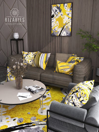 Yellow Grey Pattern Bundle of 8 (READ DESCRIPTION)