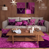 Shades of Purple Triangle Bundle of 9 (READ DESCRIPTION)