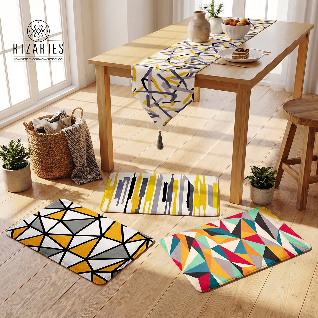 Yellow Cozy Living Set