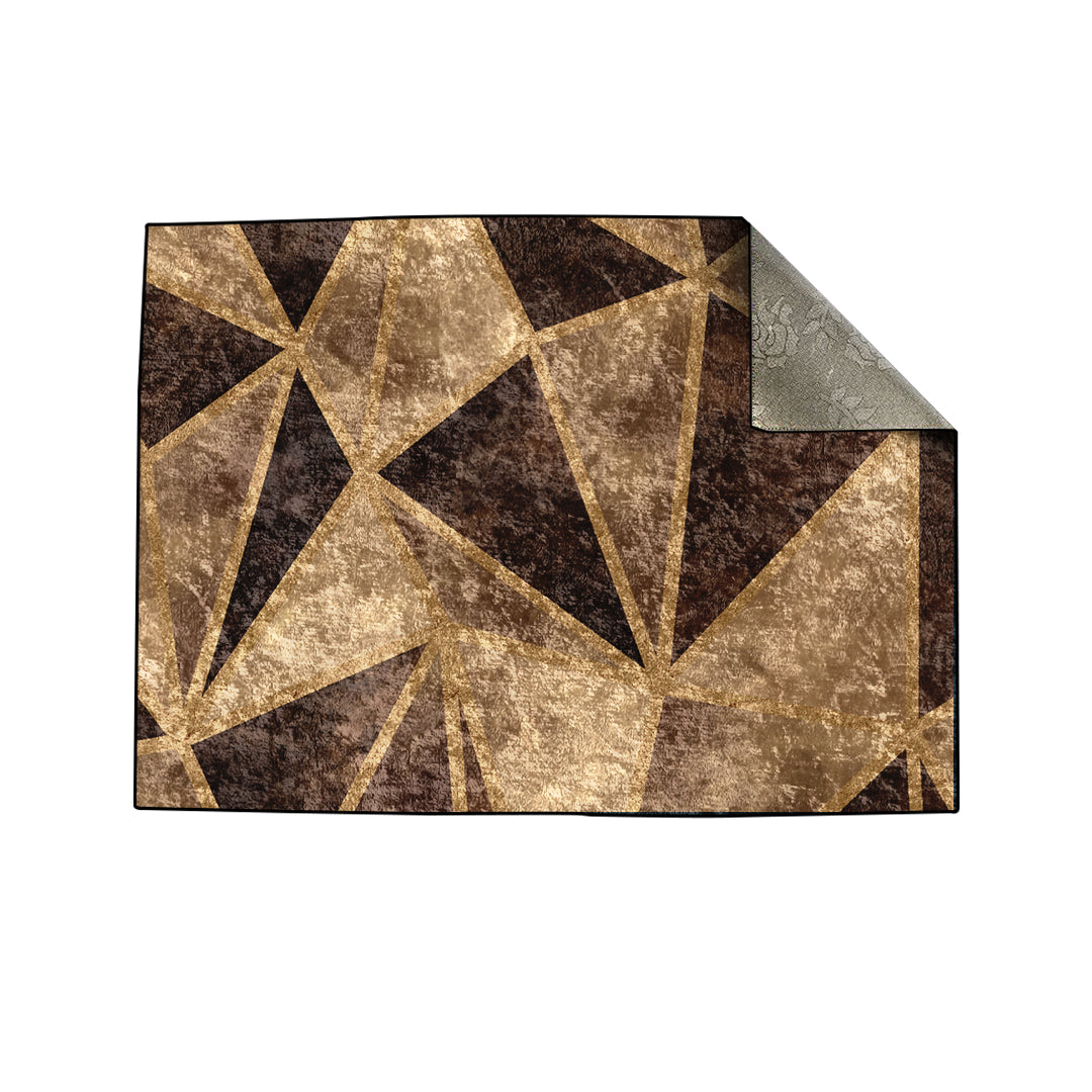 Copper Gold Triangle Centerpiece (Rug)