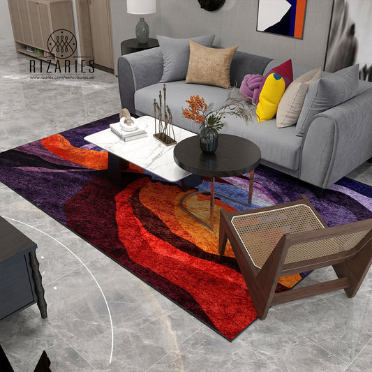 Purple Mountain Centerpiece (Rug)