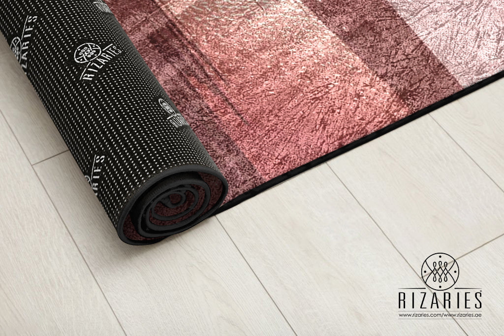 Pink Lines Centerpiece (Rug)