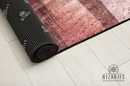 Pink Lines Centerpiece (Rug)