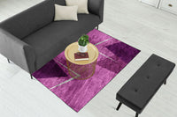 Thumbnail for Shades of Purple Traingle Centerpiece (Rug)