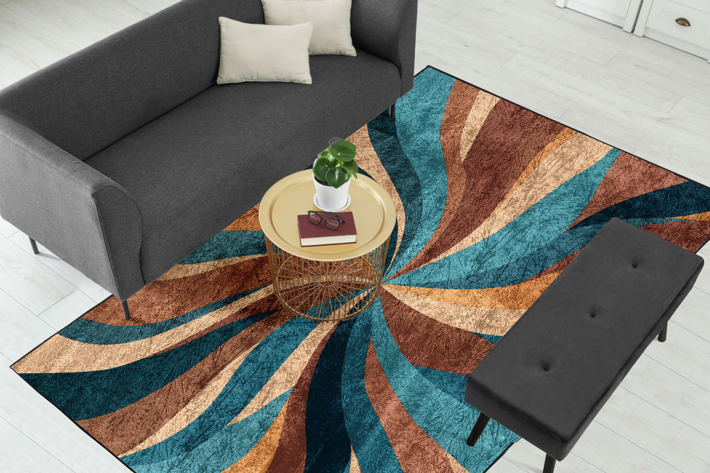 Ocean Design Centerpiece (Rug)