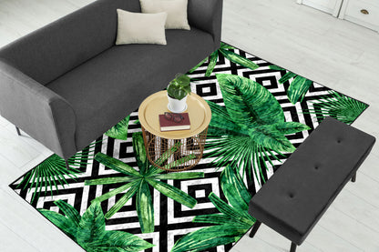 Tropical Geometric Centerpiece (Rug)