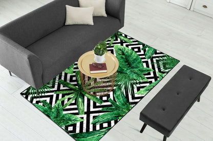 Tropical Geometric Centerpiece (Rug)