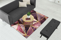Thumbnail for Stained Glass Metallic Centerpiece (Rug)