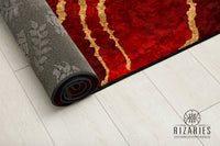 Thumbnail for Burgundy Abstract Centerpiece (Rug)