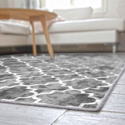 Grey & White Centerpiece (Rug)