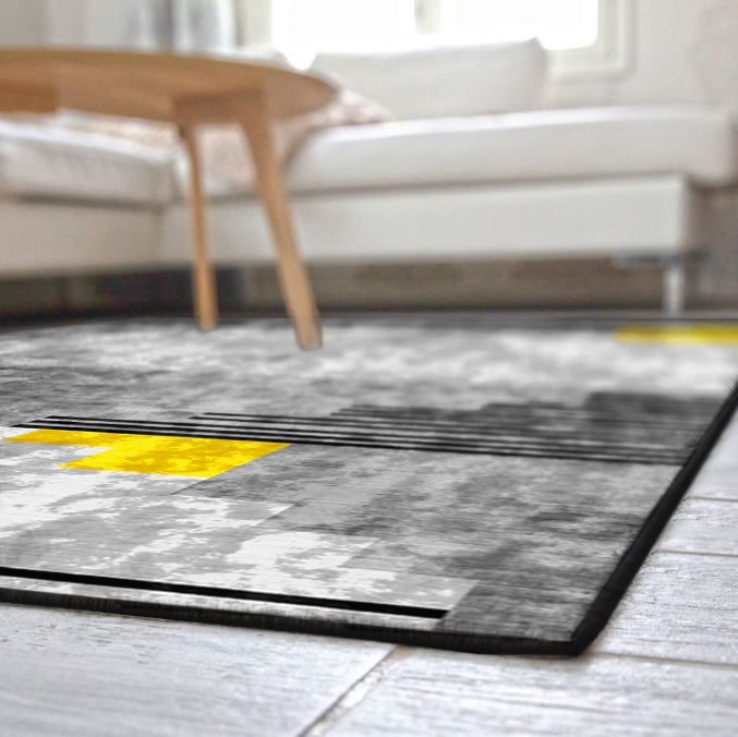 Black Lines Centerpiece (Rug)