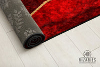 Thumbnail for Maroon Abstract Centerpiece (Rug)