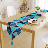 Teal Metallic Table Runner (CLEARANCE SALE)