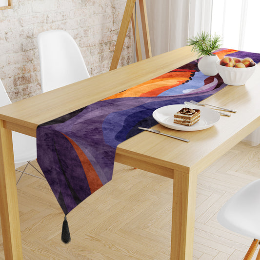 Purple Mountain Table Runner