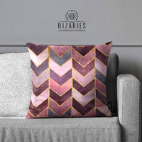 Thumbnail for SuperSoft Stained Glass Arrow Throw Cushion