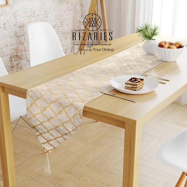 Copper Quatrefoil Table Runner (CLEARANCE SALE)
