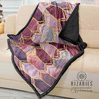 Thumbnail for Soft Stained Glass Sofa Blanket Throw