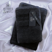 Thumbnail for Velour Two Pieces Towel Set (Hand & Bath Towel Set)