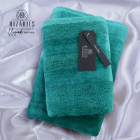 Thumbnail for Velour Two Pieces Towel Set (Hand & Bath Towel Set)