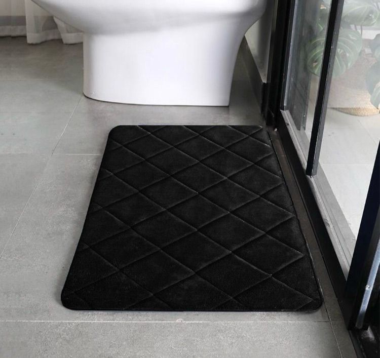 SuperSoft Memory Diamond Door/Bath Mat