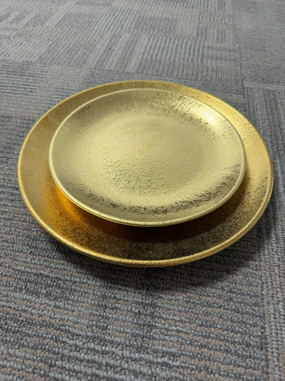 Full Gold Porcelain Plate