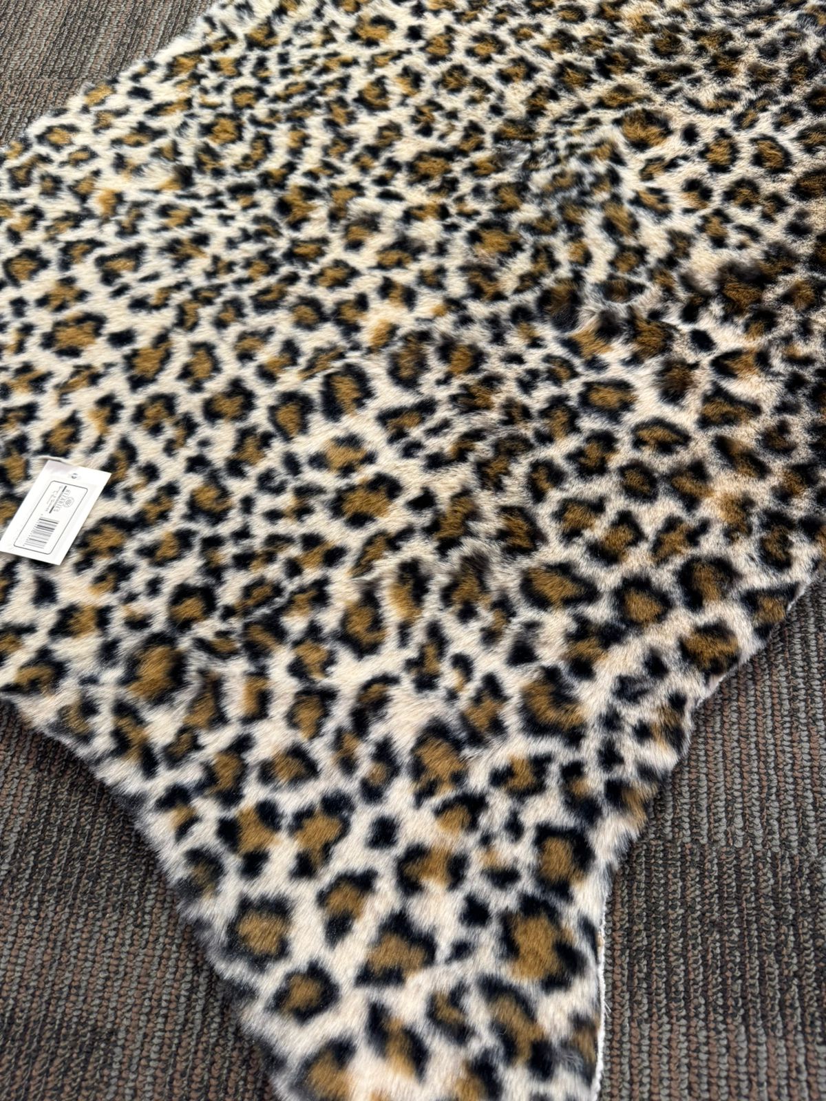 SuperSoft Leopard Skin Imitation Fur Skin/Rug