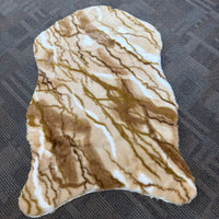 Thumbnail for SuperSoft Brown Gold Skin Imitation Fur Skin/Rug