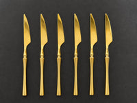 Shiny Gold Forks Set (6 Pcs)