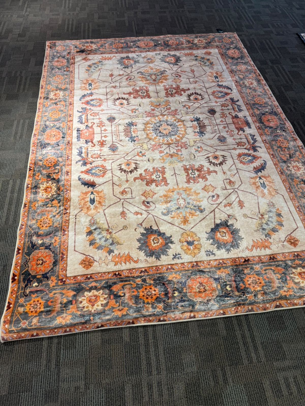 Supersoft Classic Persian Style Centerpiece (Rug)