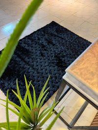 SuperSoft Brick Pattern Fur Centerpiece (Rug)