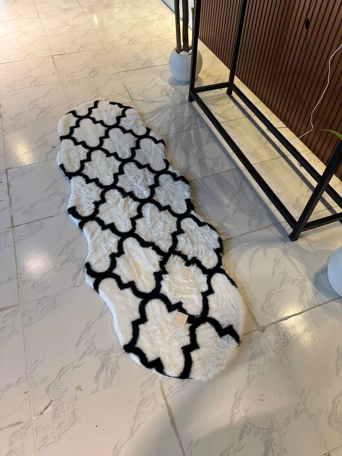 SuperSoft Moroccan Classic Imitation Fur Runner Mat