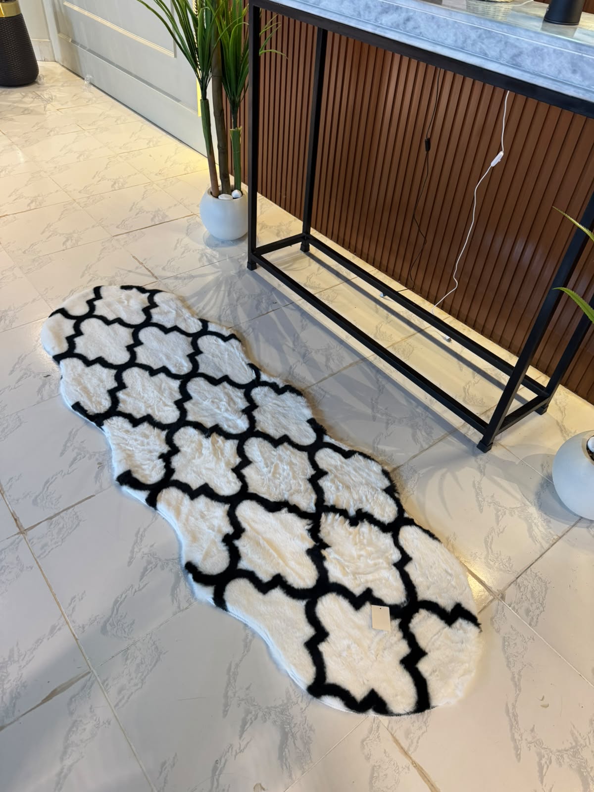 SuperSoft Moroccan Classic Imitation Fur Runner Mat