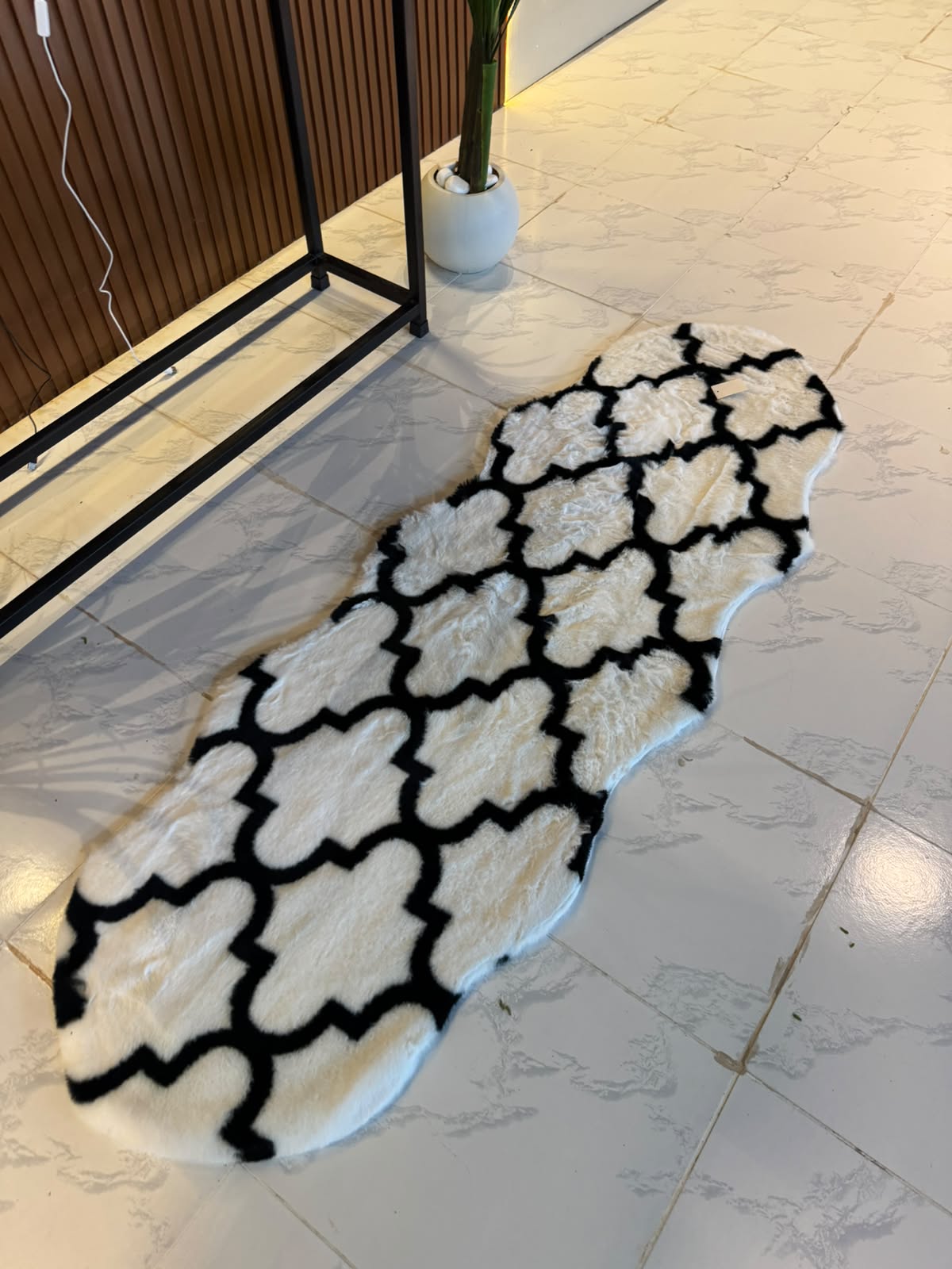 SuperSoft Moroccan Classic Imitation Fur Runner Mat
