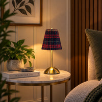 Red Floral Glow Desk Lamp