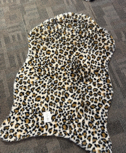 SuperSoft Leopard Skin Imitation Fur Skin/Rug